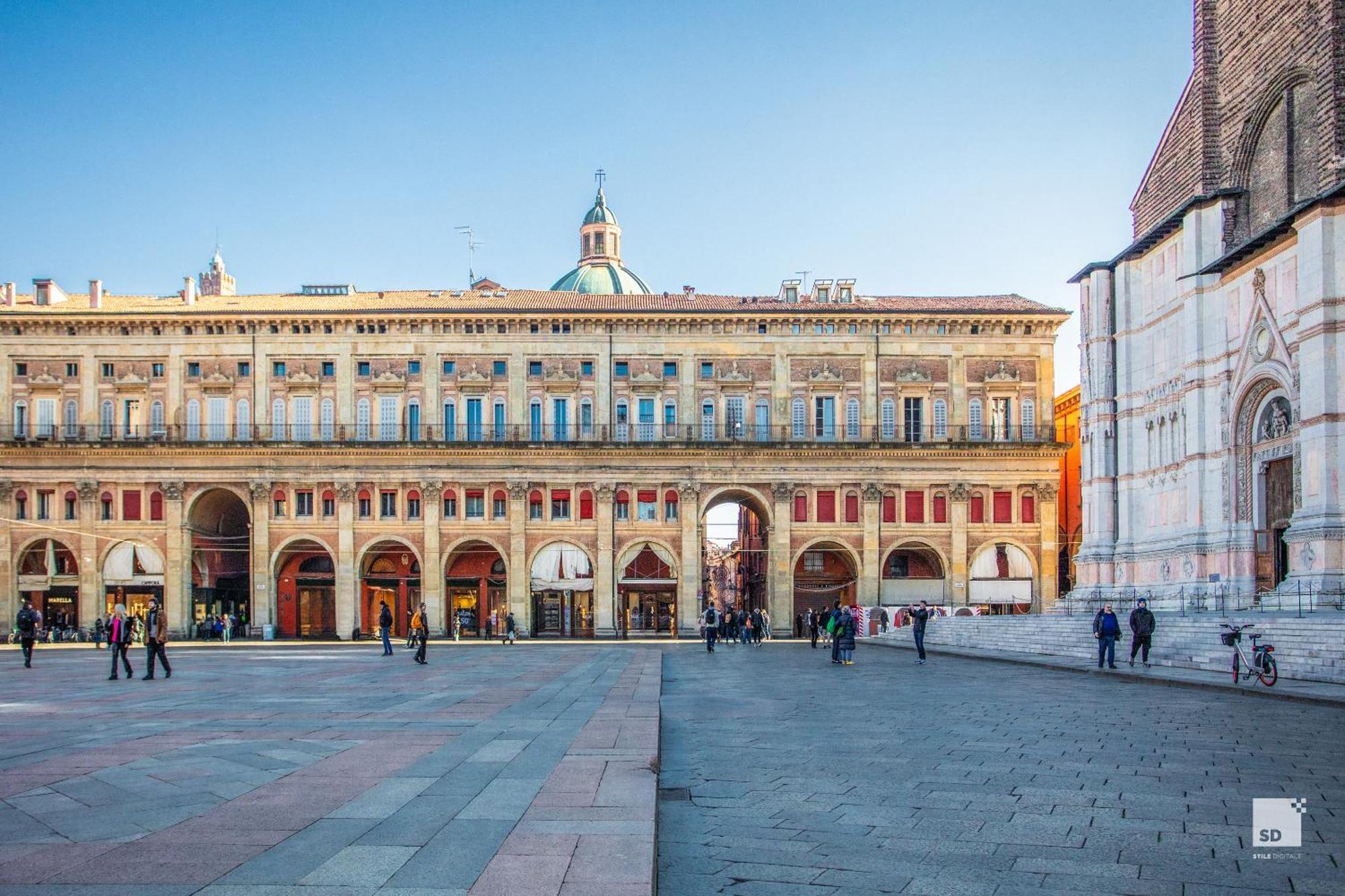 Urbanicooh Asinelli - Balcony On Piazza Maggiore Bologna Eksteriør billede